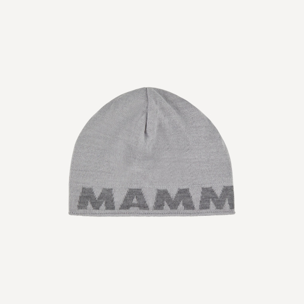 Шапка Mammut Logo Beanie Reversible (; one size; platinum-alloy)